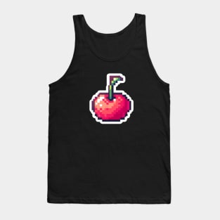 Cherry Fruit Vintage Since Seeds Retro Juice Field Tank Top